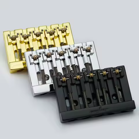 NEW Bass Bridge 4-String 5-String Roller Material Brass