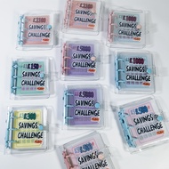PVC Creative Pound Mini Money-Saving Binder Pocket Portable Money-Saving Notebook Money-Saving Walle