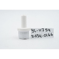 White 20mm to 10mm Hose to PVC Pipe Adapter Connector Garden Irrigation PVC Straight Pipe Joint Pipi