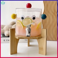 Coke Bucket Glass with Faucet Wine Fermentation Jar Thickened Wine Jar Grape Wine-Making Bottle Beve