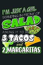 I M Just A Girl Standing In Front Of A Salad 03: Notebook Planner - 6x9 inch Daily Planner Journal,