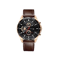 Aokeyo 216 Jam Tangan Pria Kulit Anti Air Original（Free BOX+Kartu Garansi）