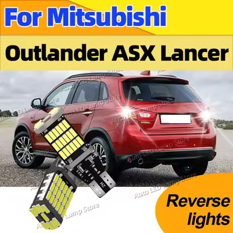 For Mitsubishi Outlander ASX Lancer 2Pcs W16W T15 Led Canbus Reverse Light Car Bulb Back Up Lamp 600