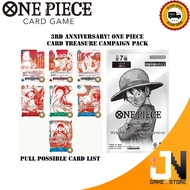 3rd Anniversary ONE PIECE Card Treasure Campaign Pack (Japanese)(NEW)