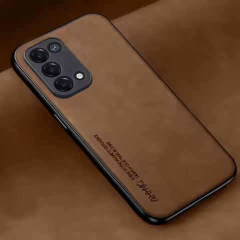 Fashion Leather Silicone Soft TPU Case For OPPO A54 A74 A93 4G 5G Soft Pu leather Case For OPPO F19 