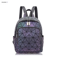 ☂♈ Issey Miyake Issey Miyake Geometric Diamond Six Frames Backpack Men's And Women's Leisure Bags Large Capacity Limit Travel Bag