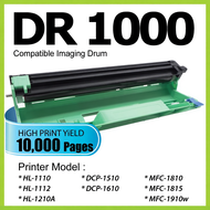 Compatible to Brother DR-1000 DR1000 DR 1000 DRUM HL 1110 DCP 1510 MFC 1810 MFC 1815 HL 1210W DCP 16