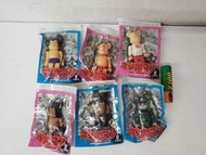 ＜不議價＞ Medicom Toy C.C.Lemon Kinnikuman 筋肉人70% Bearbrick Be@rbrick Kubrick 積木公仔 匙扣 6款 筋肉人 大水牛 拉麵男 戰神 