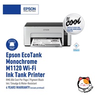Epson EcoTank Monochrome M1120 Wi-Fi Ink Tank Printer using Ink 005
