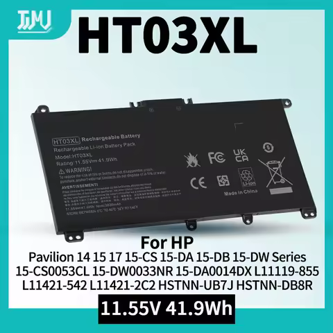 HT03XL L11119-855 Laptop Battery Replacement for HP Pavilion 14 15 17 15-CS 15-DA 15-DB 15-DW Series