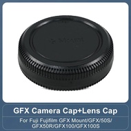 Camera Front Cap Body Cap Rear Lens Cap for Fuji Fujifilm GFX Mount GFX50S GFX50R GFX100 GFX100S Cap