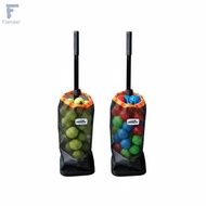 [Flameer] Portable Ball Collector Tennis Ball Hopper Tennis Practice Machine Accessory for Quick Bal