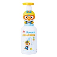 [bebemorin] Pororo All in 1 Wash, Banana Scent, 400g, 1pc / Korean Body Wash / Banana Scent / 100% G