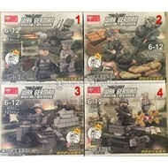 LOVEZI WW2 GERMAN ARMY SET 88203 (LEGO COMPATIBLE)