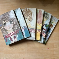 Heartbeat Comic by Konno Risa Set Volume 1-5 Complete + Heartbeats Extra