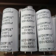 Elko Audiovox 8200uf 100V Diameter 3cm, height 7cm