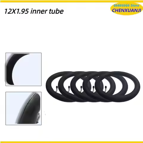 New 12x1.95 butyl rubber inner tube 12 inch motorcycle electric vehicle tire replacement parts