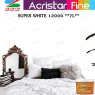 SKK ACRISTAR FINE SUPER WHITE 12000 7L & 18L EMULSION INTERIOR WALL PAINT Cat dinding dalam rumah 底漆