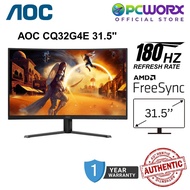 AOC CQ32G4E 31.5" Curved Gaming Monitor 180Hz 1ms QHD 2560x1440 VA Adaptive-Sync HDR10