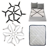 3 Way 6 Sides Adjustable Bed Sheet Clips Grippers Sheet Elastic Sheet Mattress clip klip katil klip 