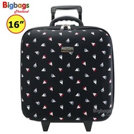 BigbagsThailand กระเป๋าเดินทาง กระเป๋าล้อลาก กระเป๋า รหัสล๊อค 16 นิ้ว รุ่น 024