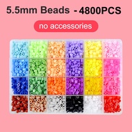 DIY Perler Fuse Beads for Hama 5.5MM 4800/1380 2.6MM 12000 Perler Fuse Beads Template Kids Handmade