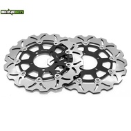 BIKINGBOY Front Brake Discs Rotors For Street Triple 660 S 20-23 675 / R 13-16 675 RX 15 16 Street T
