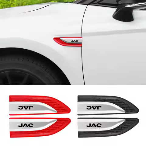 Car Front Wheel Brow Anti Scratch Side Tuyere Fender Decor Stickers For JAC j6 js2 JS4 Refine s2 S5 