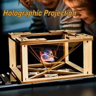 1pc Vintage 3D Holographic Projector Kit - Unleash Endless DIY Science Experiment Possibilities, Stu