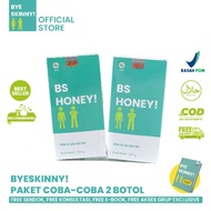 *PROMO* BYE SKINNY (BS HONEY Penggemuk Badan) Paket Coba - Coba 2 Botol