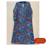 COD / Longdress 19  Kencana Ungu Label Biru / Daster Panjang Kencana Ungu