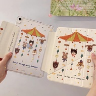 【มีตัวล็อคปก】2025เคส Air7Air6  แบบแกน Y สำหรับ Pad 7/8/9 10.2 เคส ไอแพด air4/5 10.9เคสiPad Gan11gen1