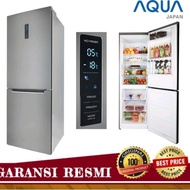 KULKAS AQUA 1 PINTU TYPE AQR 343 RBM