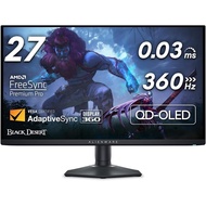 Dell Alienware AW2725D AW2725DF 27 Inch QD-OLED QHD 280Hz 360Hz 0.03ms Gaming Monitor