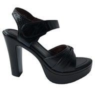 Giày Sandal Cao Gót Nữ BIGBEN Da Bò Thật Cao 12 Phân CG179