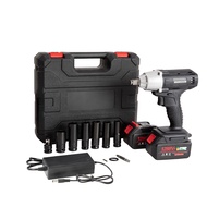 MANSOON Bor impek pembuka baut motor Cordless Impact Wrench high torsi Brushless impact Baterai 1288