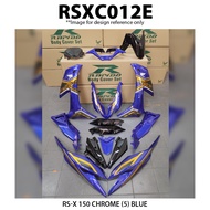 HONDA RSX RS-X RS150X WINNER X WINNER-X 150 CHROME (5) Trico Cover Set (Sticker Tanam) Rapido New Ak