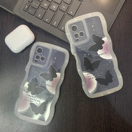 Softcase VIVO Y21 Y21S Y21T Y21A Y21E Y33S Y33T TX1 4G CASE PREMIUM BUTTERFLY MOTIF Silicone PHONE C