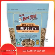Bob's Red Mill Organic Extra Thick Rolled Oats 32oz/Bob's Red Mill ข้าวโอ๊ตรีดหนาพิเศษออร์แกนิก 32oz