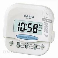 [Powermatic] Casio PQ-30B-7D White Travel Table Alarm Clock