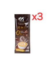 AB Coffee 32 in 1 Instant Coffee with Bird Nest & Collagen Dipeptide Sugar-Free Halal 32 Ingredients