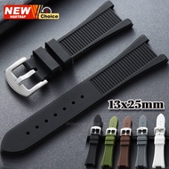 25x13mm Silicone Strap for Patek Philippe Watch Band Series 5711/5712/5980 Women Men Waterproof Brac
