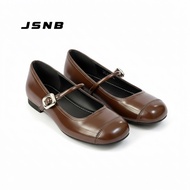 JSNB ส่งฟรี รองเท้าแมรี่เจน Mary Jane พร้อมส่ง รองเท้าผู้หญิง รองเท้าคัทชู ใส่สบาย สไตล์ลูกคุณ 【LN88