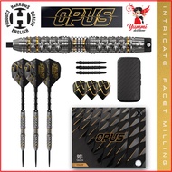 Harrows Dart Steel Tip Darts Opus 90% Tungsten Steel Tip Dart (Comes with Carbon Shaft & Case)