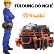 Asaki multi-purpose tool bag, tool bag, tool waist bag, waterproof technical tool bag C