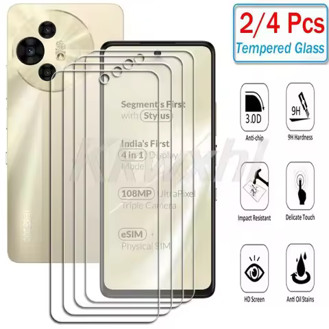 2-4PCS 9H HD Tempered Glass For TCL 50 PRO NXTPAPER 5G TCL50PRO TCL50 50PRO TCL60 60 60XE TCL60XE Sc