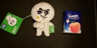 清貨特價 Line Friends Moon 饅頭人 毛公仔 匙扣吊飾