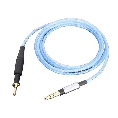 For AKG K450 Q460 K480 K451 K452 Earphone Replaceable 3.5mm to 2.5mm Silver Plated Upgrade Cable