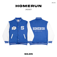 SO.ON : Sport Jackets เสื้อแจ็คเก็ตทรงบาสเกตบอล รุ่น Homerun