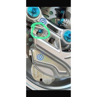 Titanium Bolt 2 key Raceduct 1o1 vespa matic